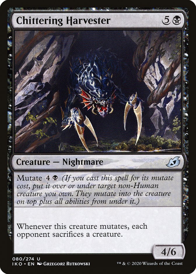 Chittering Harvester [Ikoria: Lair of Behemoths] [Foil]