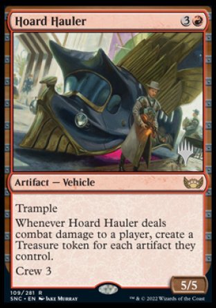 Hoard Hauler (Promo Pack) [Streets of New Capenna Promos] [Foil]