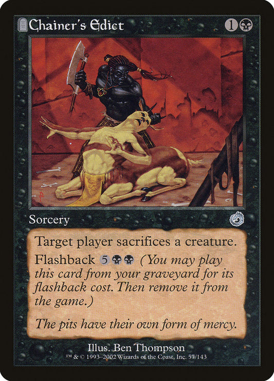 Chainer's Edict [Torment] [Foil]