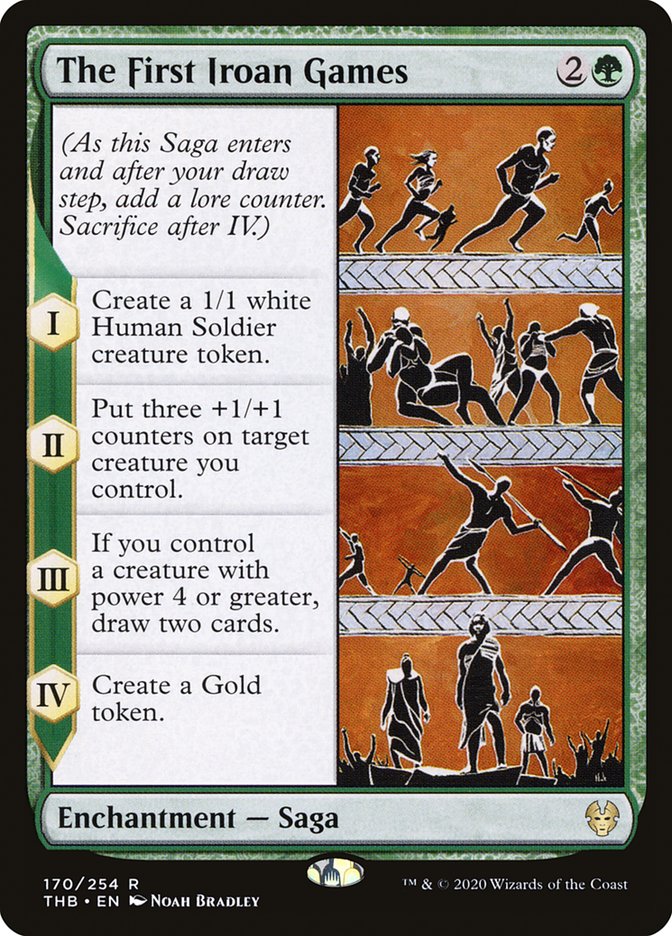 The First Iroan Games [Theros Beyond Death] [Foil]
