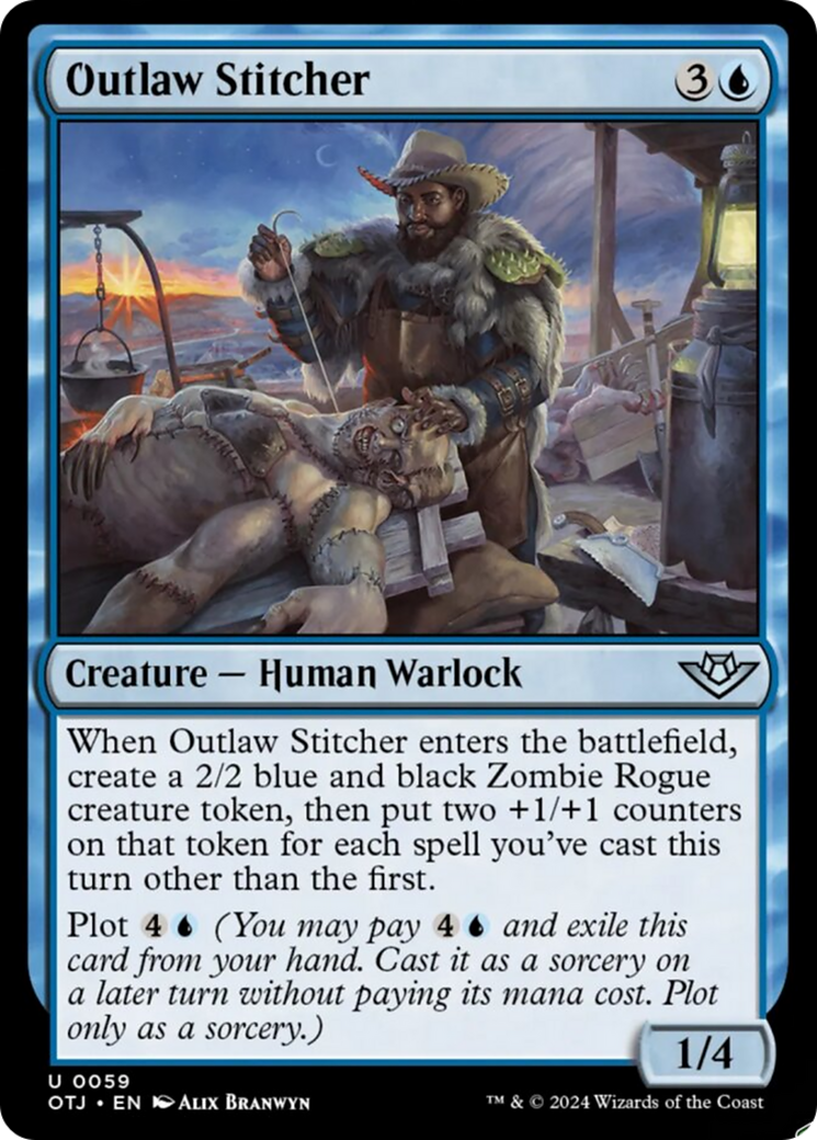 Outlaw Stitcher [Outlaws of Thunder Junction] [Foil]