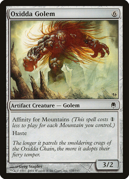 Oxidda Golem [Darksteel] [Foil]