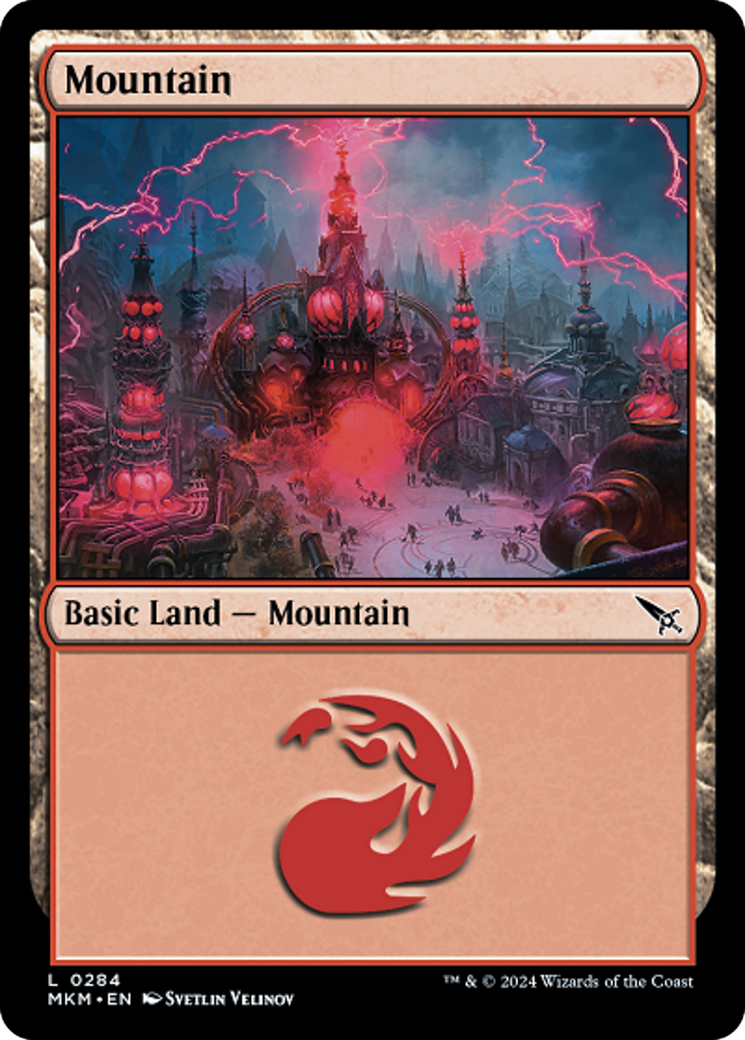 Mountain (0284) [Murders at Karlov Manor] [Foil]