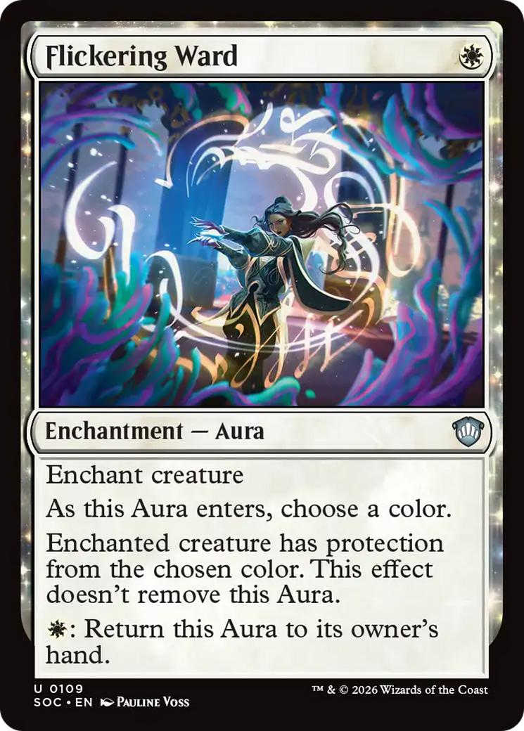 Flickering Ward [Secrets of Strixhaven Commander] [Foil]