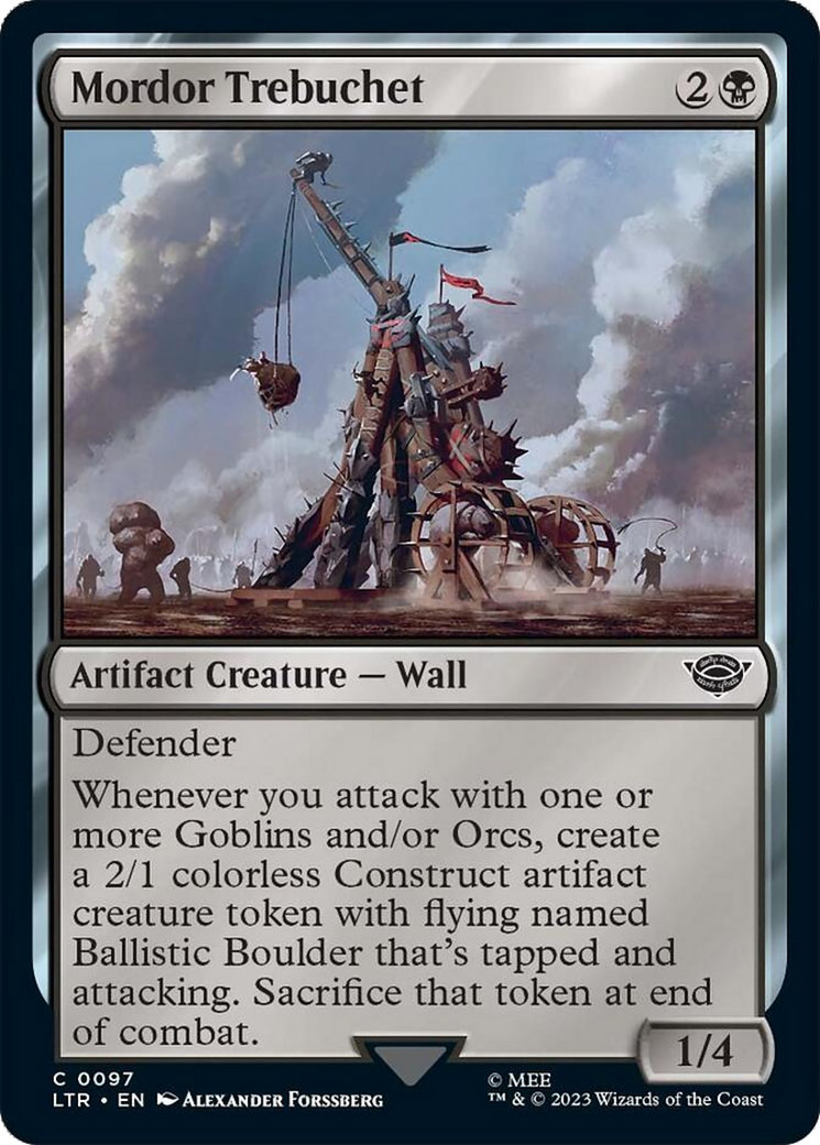 Mordor Trebuchet [The Lord of the Rings: Tales of Middle-Earth] [Foil]