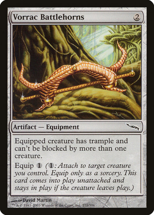 Vorrac Battlehorns [Mirrodin] [Foil]
