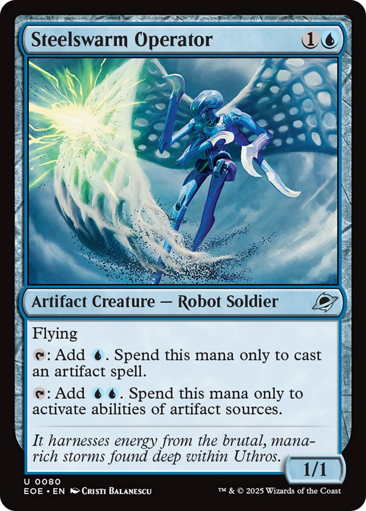 Steelswarm Operator [Edge of Eternities] [Foil]