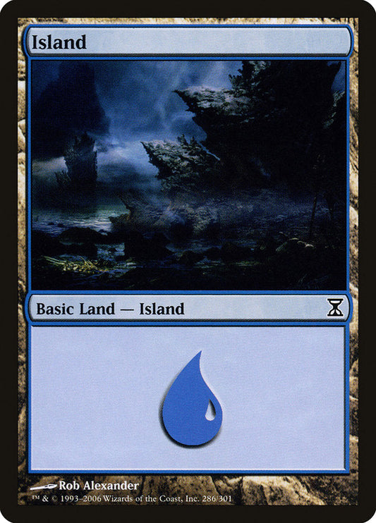 Island (286) [Time Spiral] [Foil]