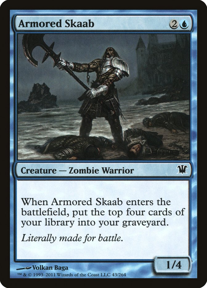 Armored Skaab [Innistrad] [Foil]