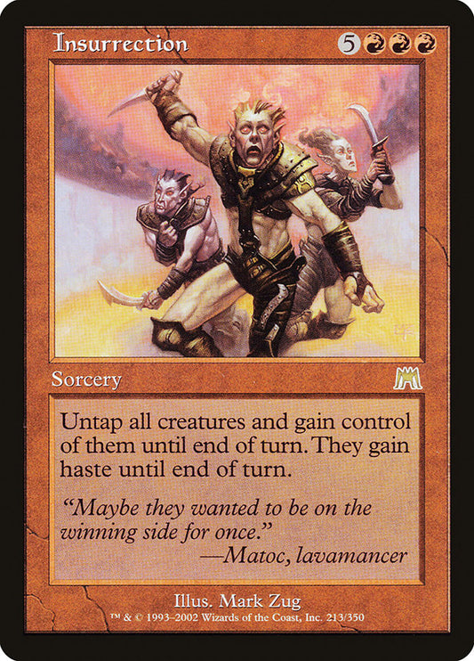 Insurrection [Onslaught] [Foil]