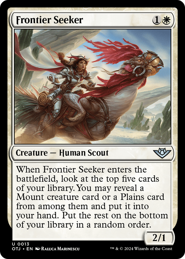 Frontier Seeker [Outlaws of Thunder Junction] [Foil]