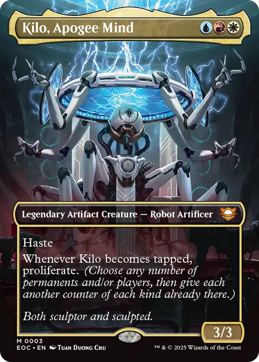 Kilo, Apogee Mind (Borderless) [Edge of Eternities Commander] [Foil]