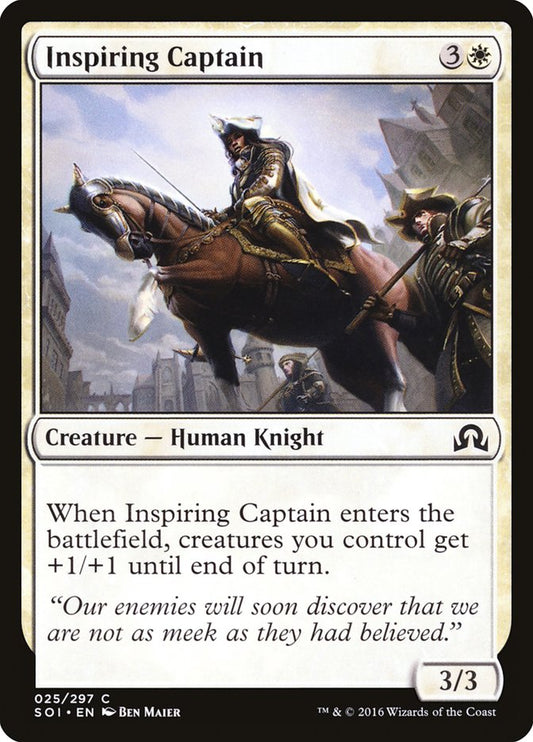Inspiring Captain [Shadows over Innistrad] [Foil]