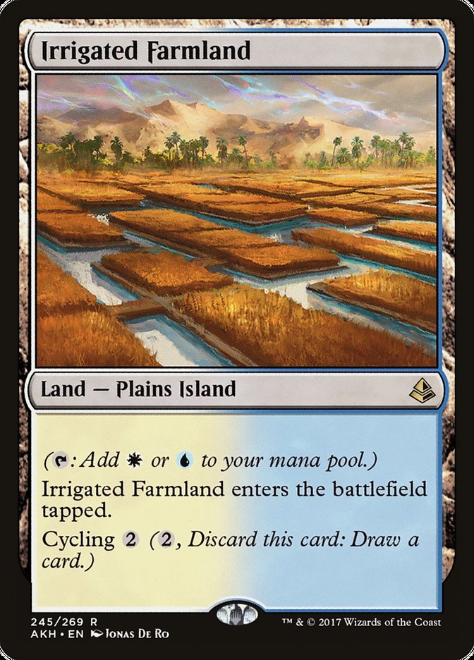 Irrigated Farmland [Amonkhet] [Foil]
