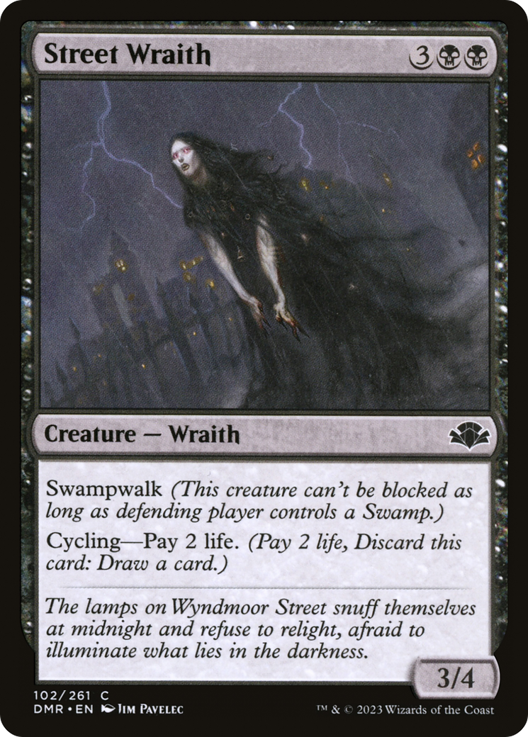 Street Wraith [Dominaria Remastered] [Foil]