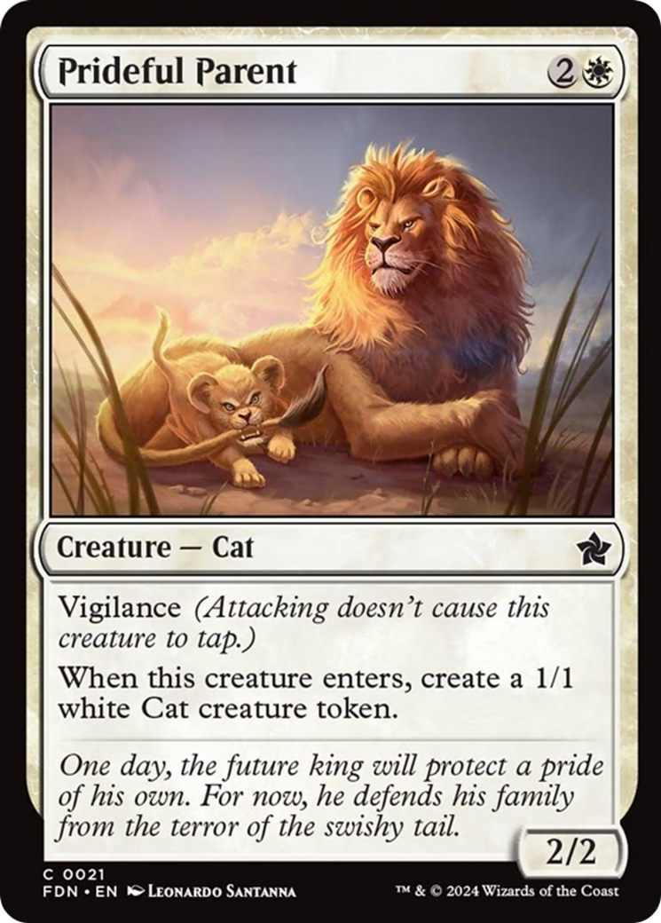 Prideful Parent [Foundations] [Foil]