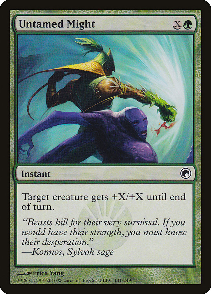 Untamed Might [Scars of Mirrodin] [Foil]