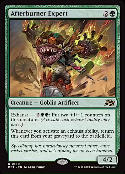 Afterburner Expert [Aetherdrift] [Foil]