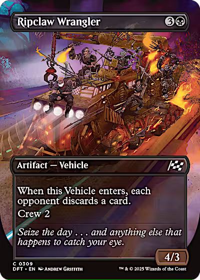 Ripjaw Wrangler (Borderless) [Aetherdrift] [Foil]