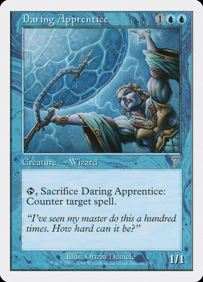 Daring Apprentice [Seventh Edition] [Foil]