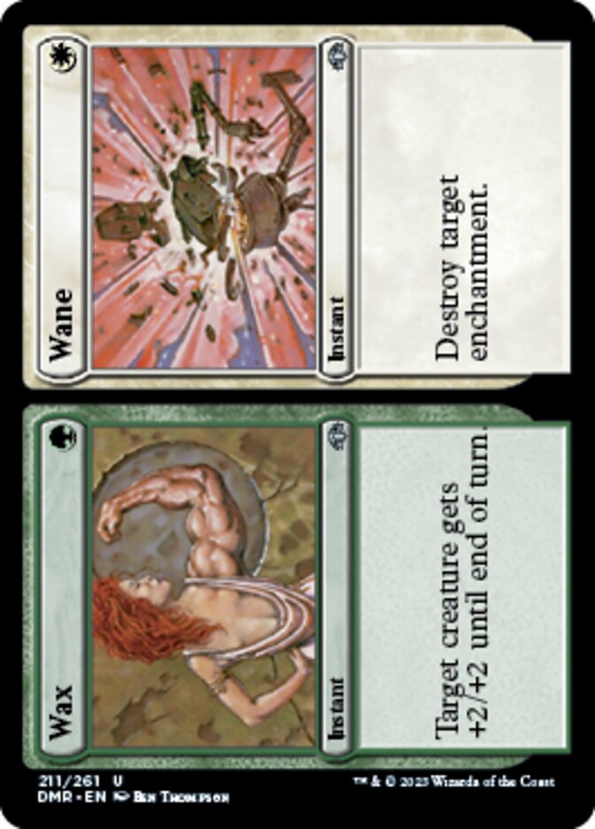Wax // Wane [Dominaria Remastered] [Foil]