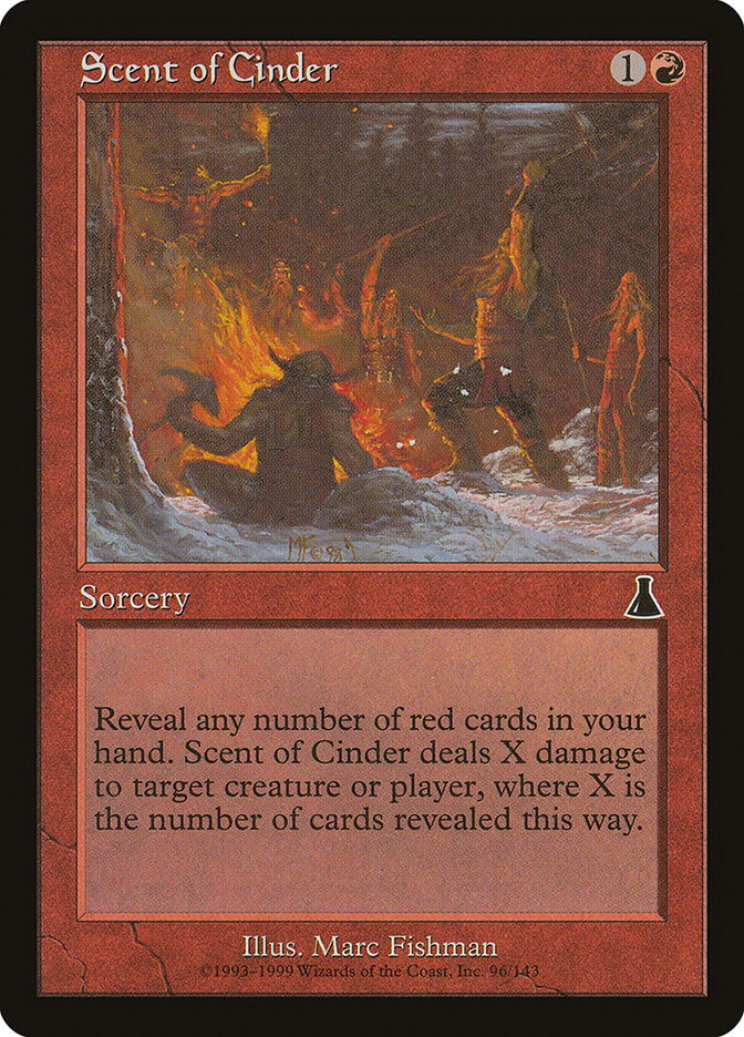 Scent of Cinder [Urza's Destiny] [Foil]