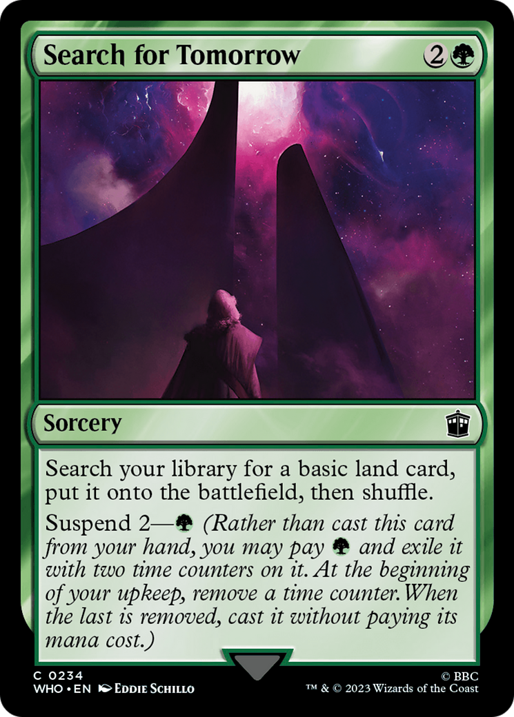 Search for Tomorrow [Doctor Who] [Foil]