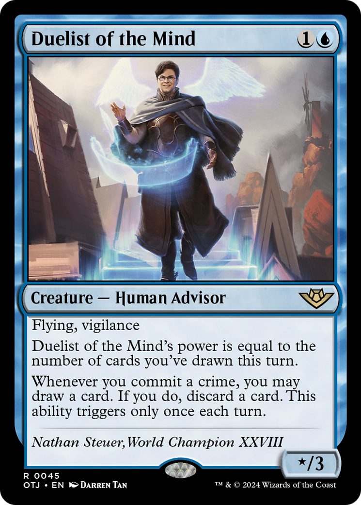 Duelist of the Mind [Outlaws of Thunder Junction] [Foil]