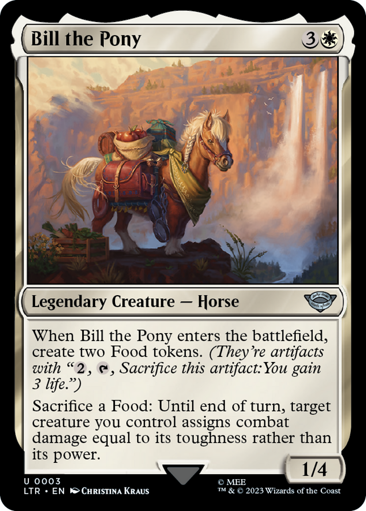 Bill the Pony [The Lord of the Rings: Tales of Middle-Earth] [Foil]