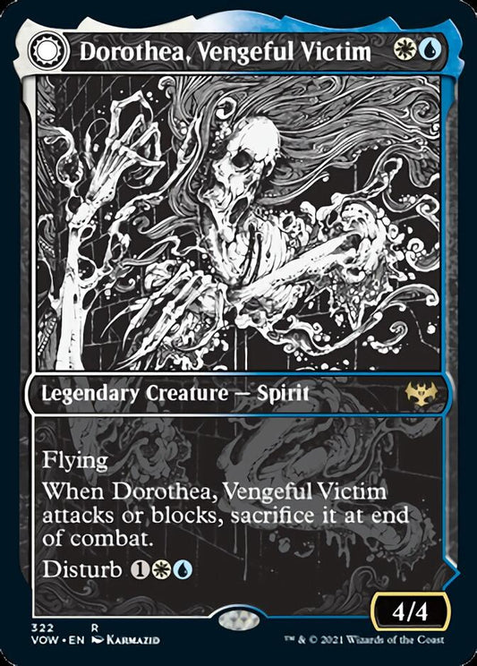 Dorothea, Vengeful Victim // Dorothea's Retribution (Showcase Eternal Night) [Innistrad: Crimson Vow] [Foil]