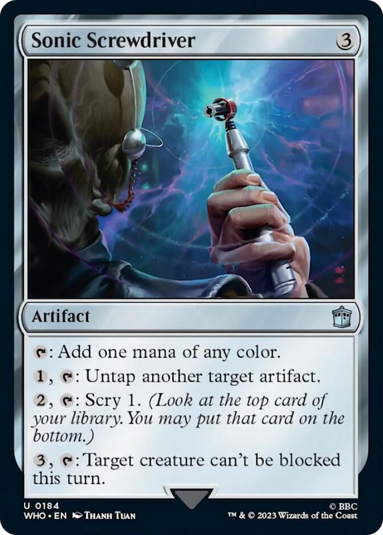 Sonic Screwdriver (0184) [Doctor Who] [Foil]