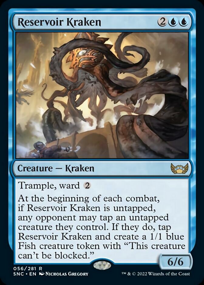 Reservoir Kraken [Streets of New Capenna] [Foil]