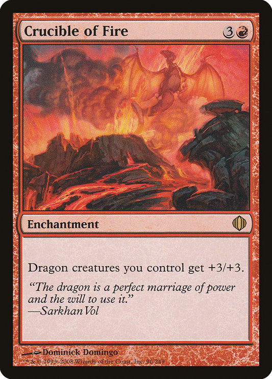 Crucible of Fire [Shards of Alara] [Foil]