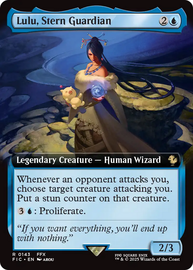 Lulu, Stern Guardian (Extended Art) [FINAL FANTASY Commander] [Foil]
