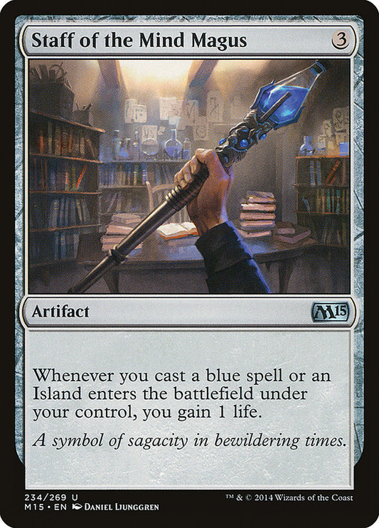 Staff of the Mind Magus [Core Set 2015]