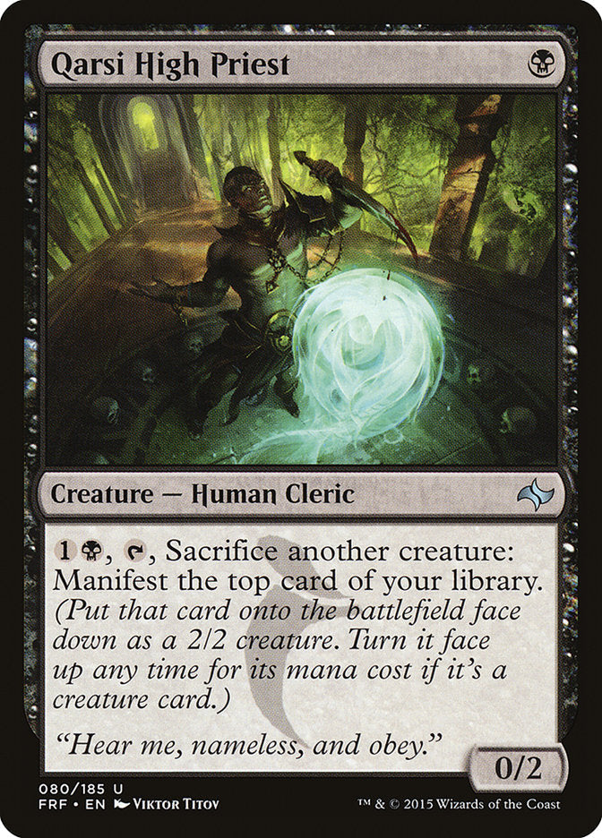 Qarsi High Priest [Fate Reforged] [Foil]