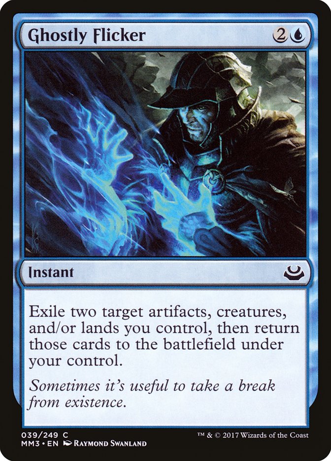 Ghostly Flicker [Modern Masters 2017] [Foil]