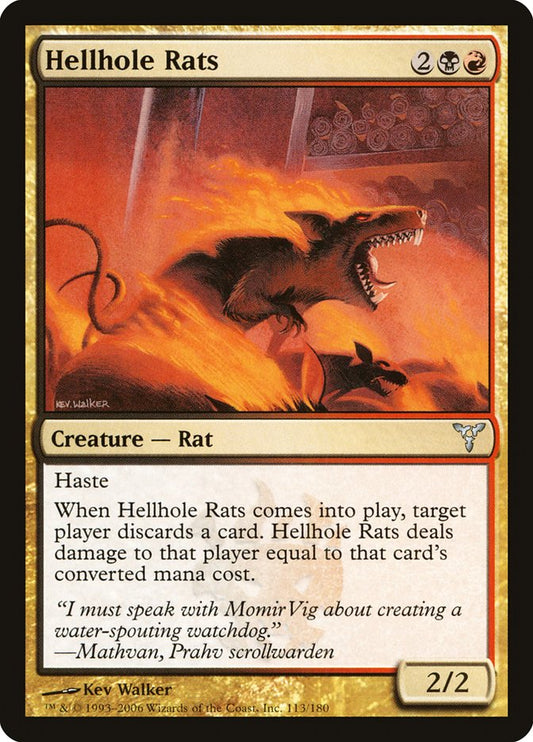 Hellhole Rats [Dissension] [Foil]