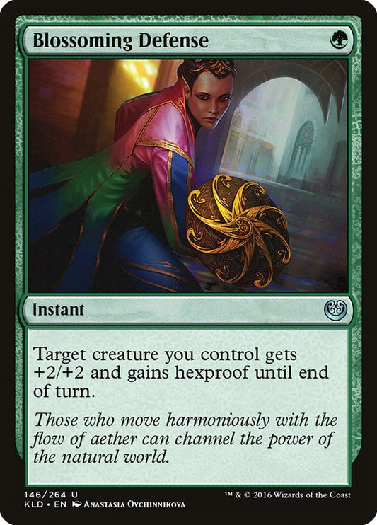Blossoming Defense [Kaladesh] [Foil]