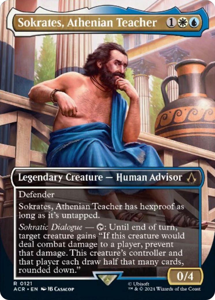 Sokrates, Athenian Teacher (Borderless) [Assassin's Creed] [Foil]