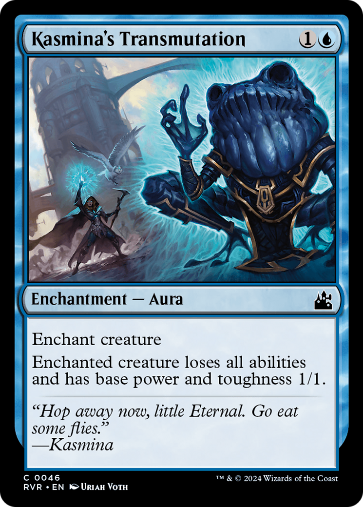 Kasmina's Transmutation [Ravnica Remastered] [Foil]