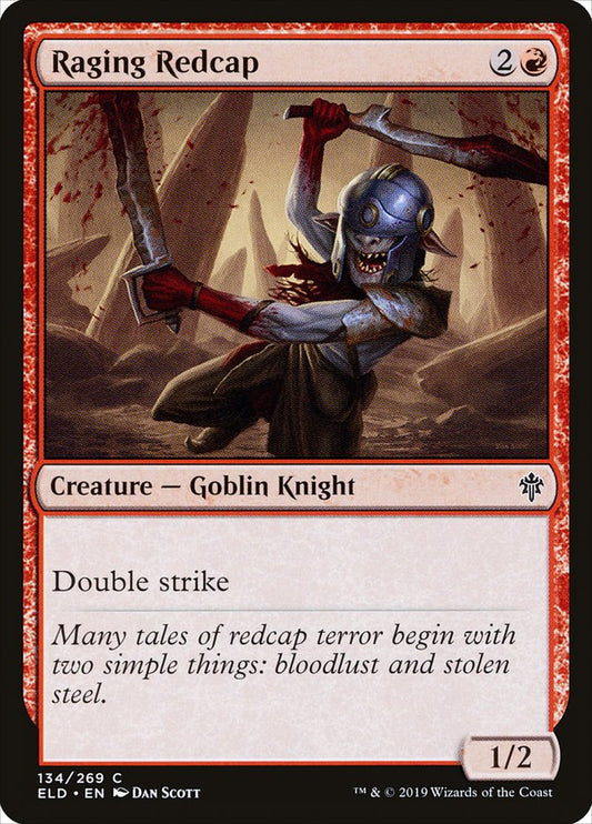 Raging Redcap [Throne of Eldraine] [Foil]