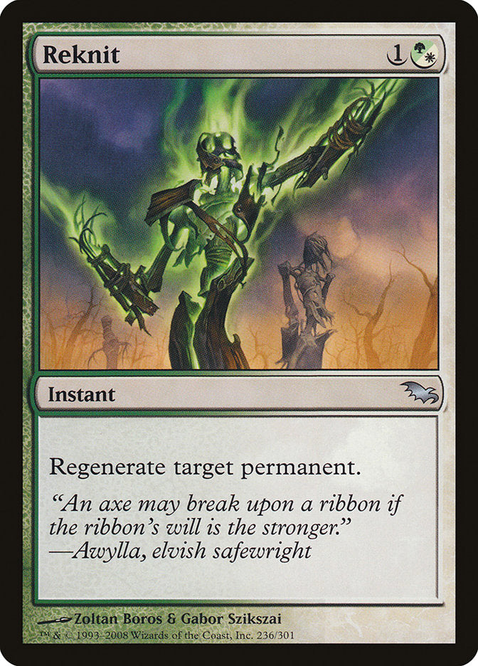 Reknit [Shadowmoor] [Foil]