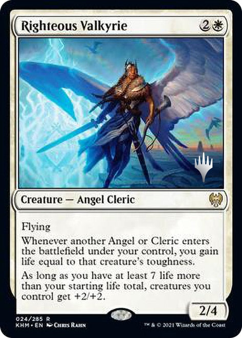 Righteous Valkyrie (Promo Pack) [Kaldheim Promos] [Foil]