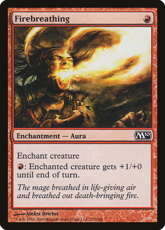 Firebreathing [Core Set 2010] [Foil]