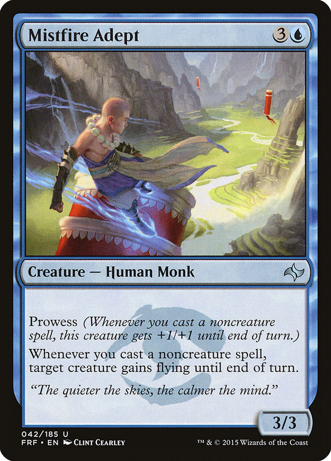Mistfire Adept [Fate Reforged] [Foil]