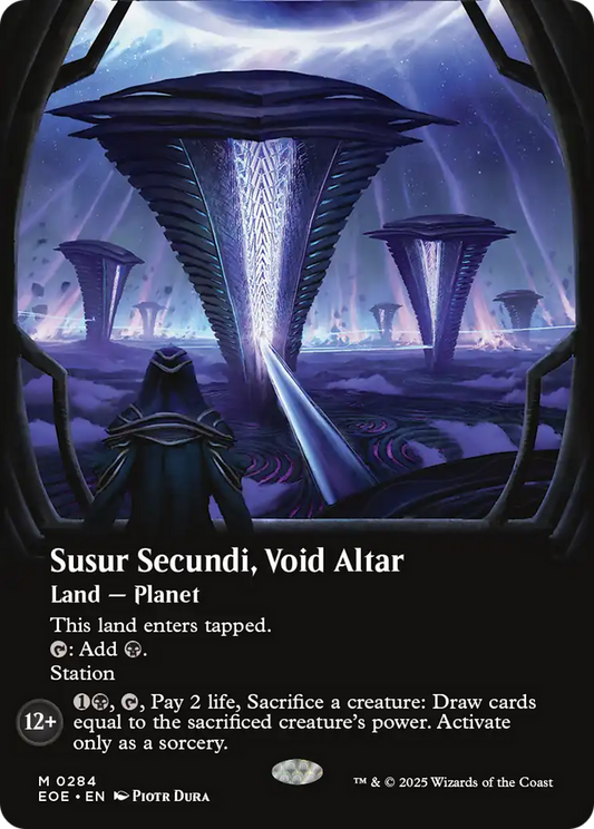 Susur Secundi, Void Altar (Borderless) [Edge of Eternities] [Foil]