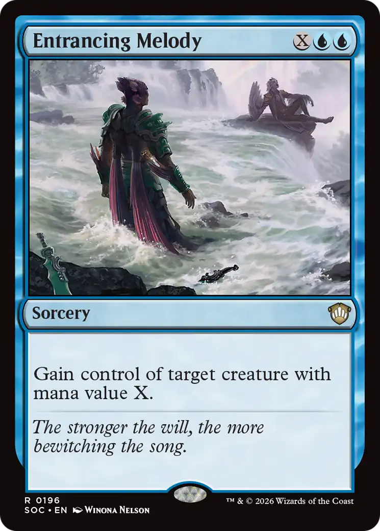 Entrancing Melody [Secrets of Strixhaven Commander] [Foil]