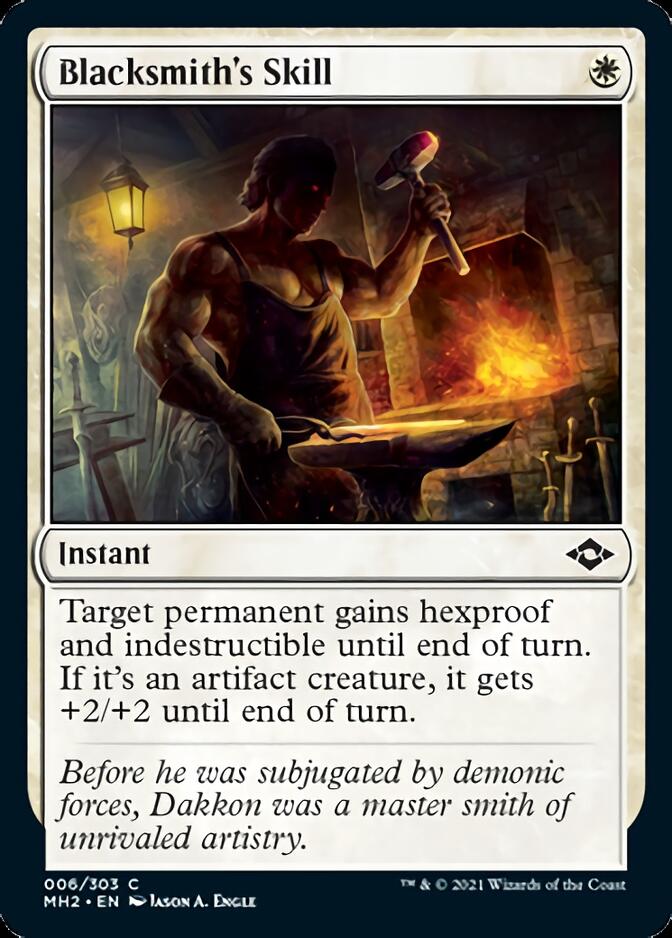 Blacksmith's Skill [Modern Horizons 2] [Foil]