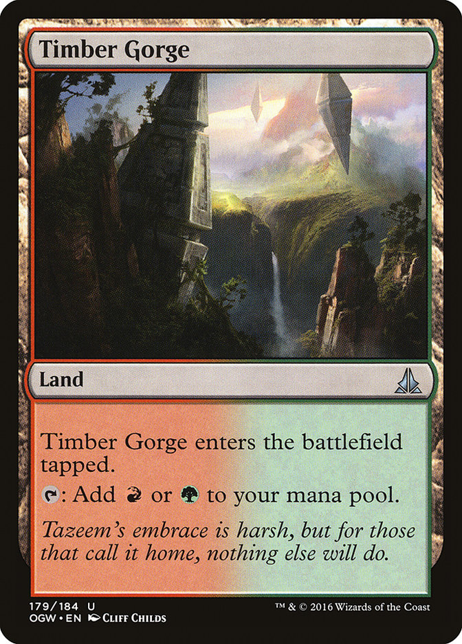 Timber Gorge [Oath of the Gatewatch] [Foil]